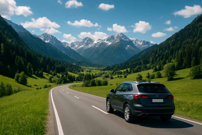 Titelbild zu „Entspannt durch die Alpen: Der perfekte Roadtrip durch Österreich“